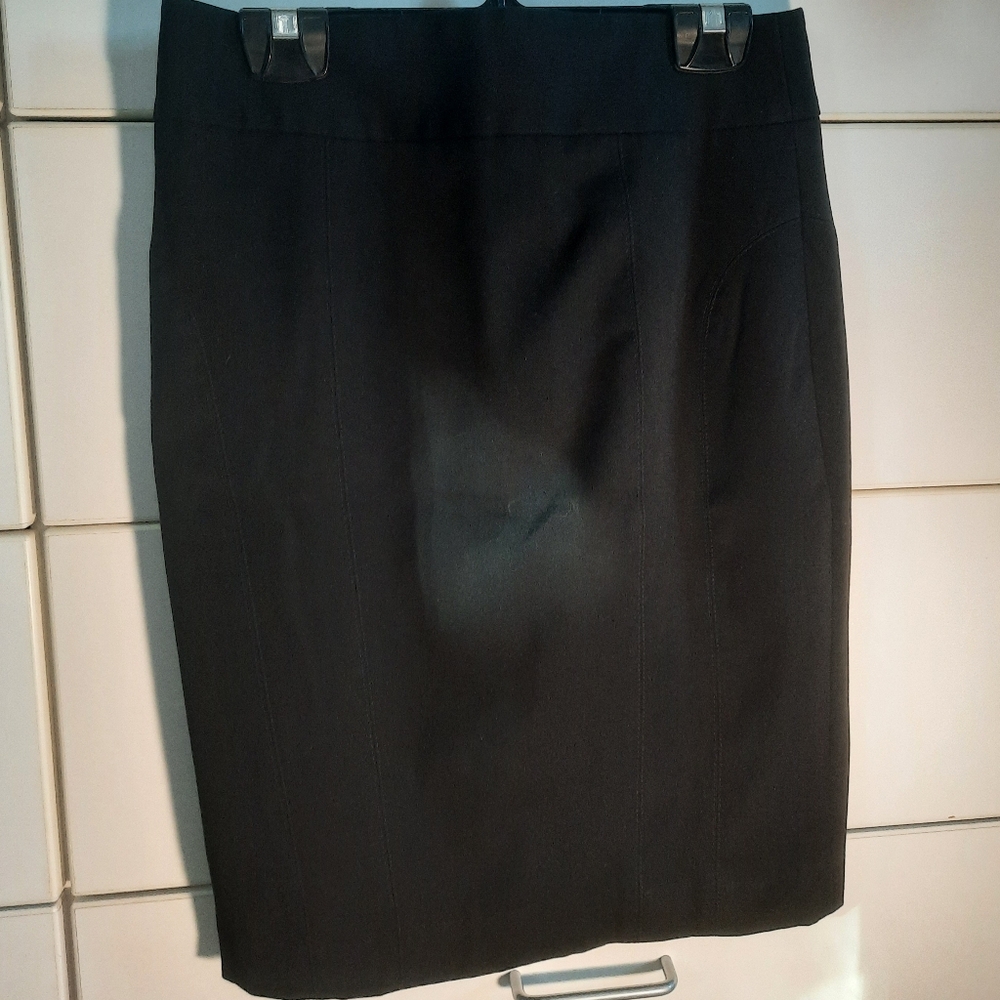 Classic Black Pencil Skirt
